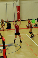 Jr High Volley Action
