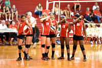 Jr High Volley Action 9-19